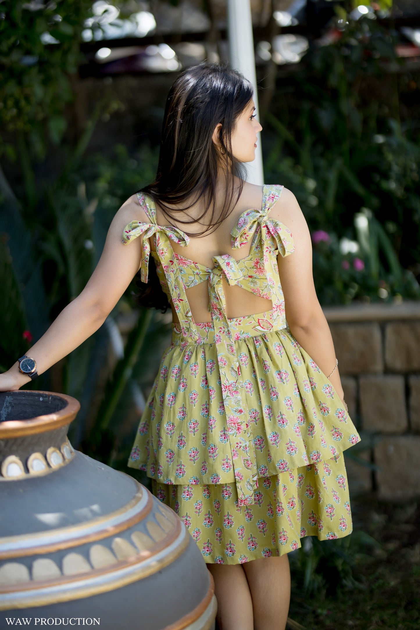 The pistachio frill